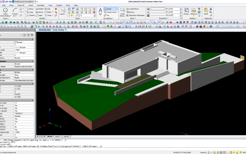 New CMS IntelliCAD 8.3 Premum Edition released